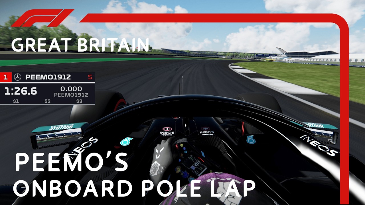 Peemo1912's Onboard Pole lap | 2020 British grand prix