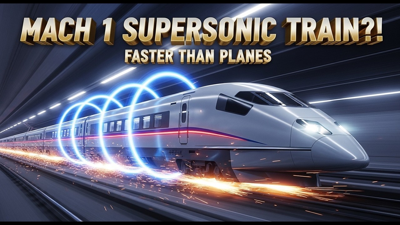 China’s Supersonic Train Hits Mach 1 🚄 The Future of Travel Is Here