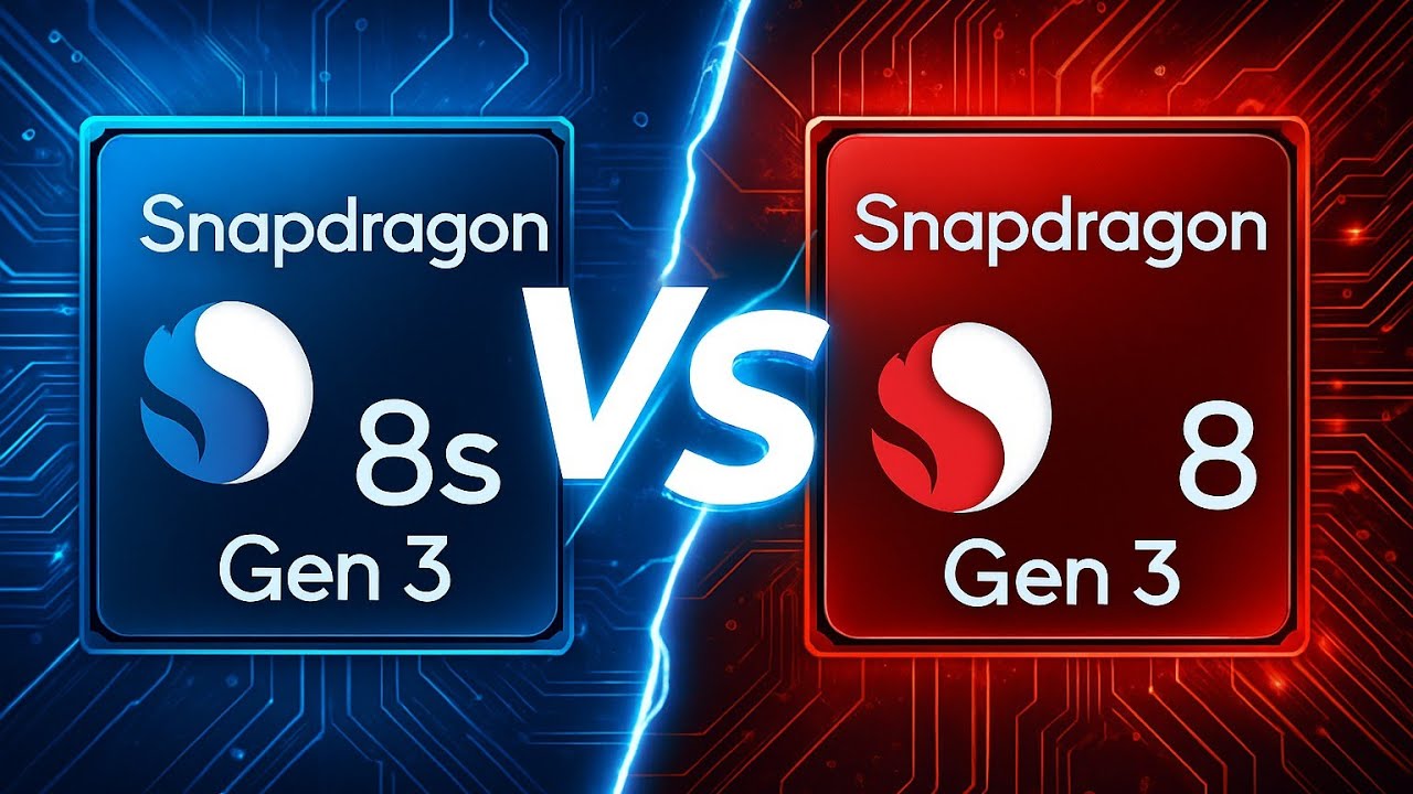 Snapdragon 8 Gen 3 vs 8s Gen 3 | Ultimate Speed, Gaming, Camera & AI Comparison!