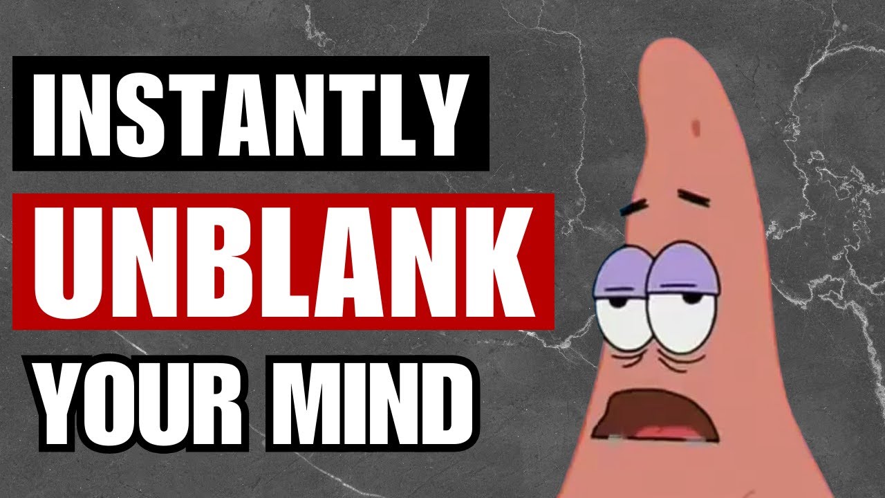 Mind Going Blank? This is What You&rsquo;re Doing Wrong