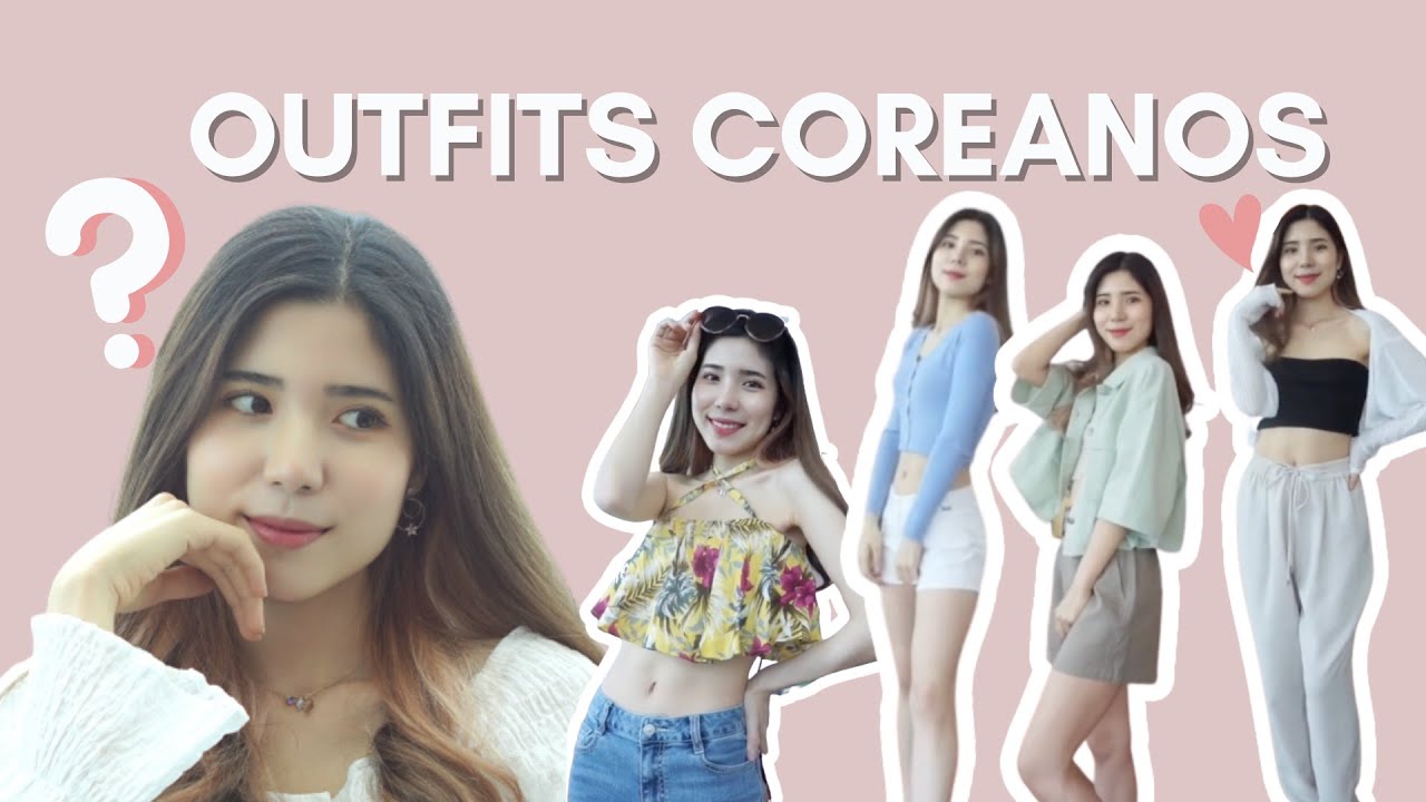 OUTFITS COREANOS PARA UNA SEMANA ✨MODA COREANA 2021 + Haul