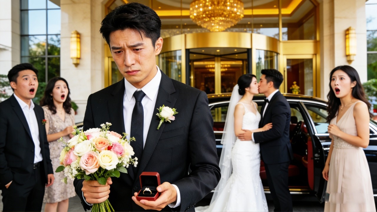 Boda: esposa con amante en coche. Revelé ser heredero y me fui. Ella se arrepiente.