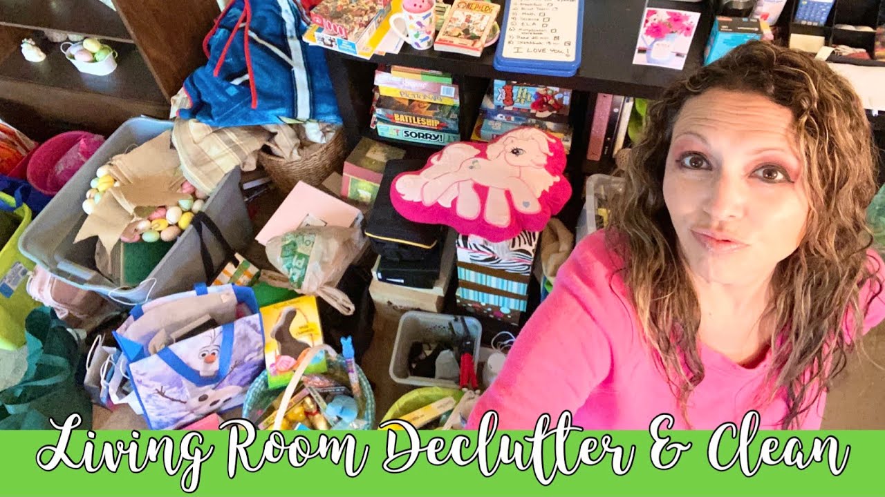 Hoarders ❤️ Declutter & Clean the Living Room | Maintain your space & Monday Motivation