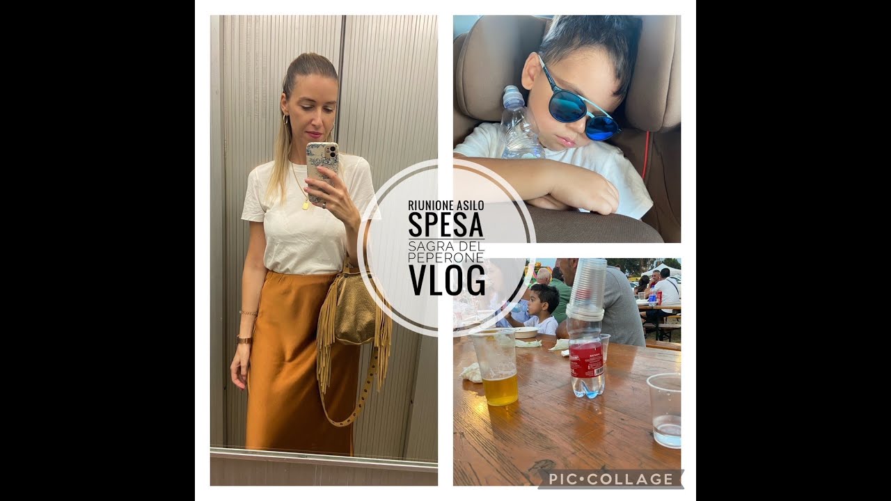 Asilo , spesa Gigante e Sagra del Peperone | VLOG | Vittoria Gervasio