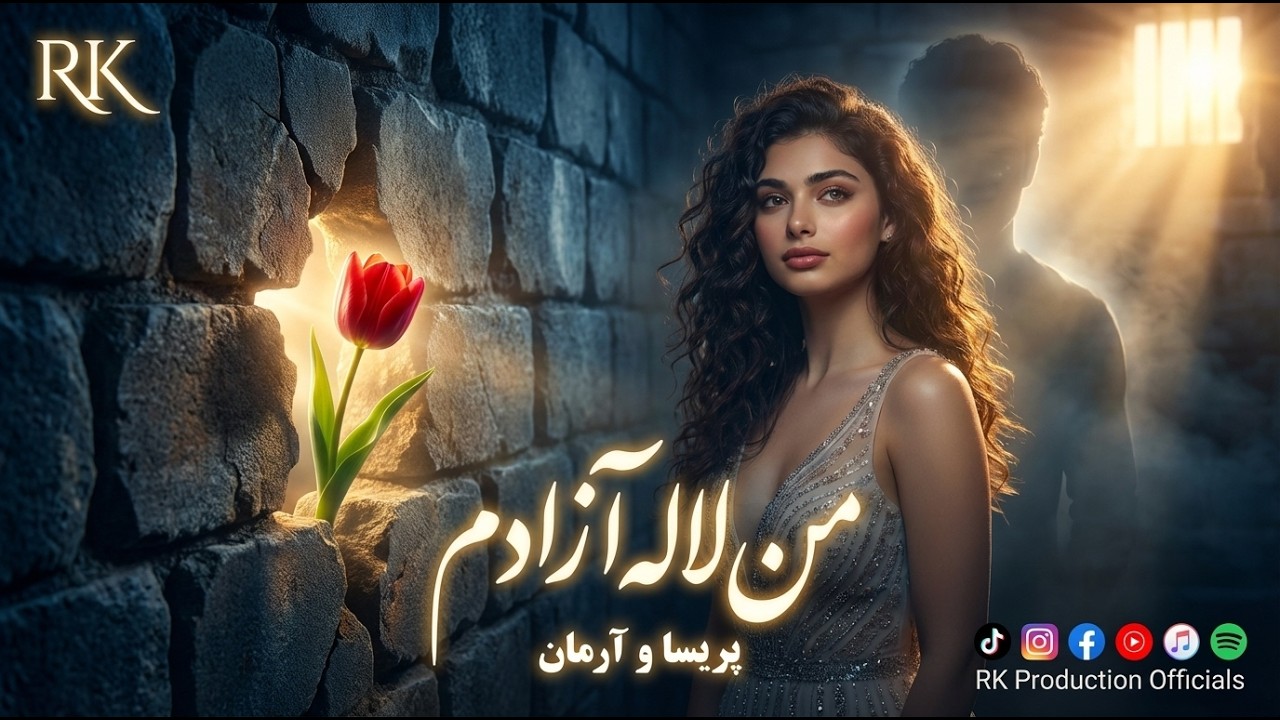 من لاله آزادم | پریسا و آرمان (اجرای ترکیبی با هوش مصنوعی الهام گرفته ازاحمد ظاهر و احمد ولی)