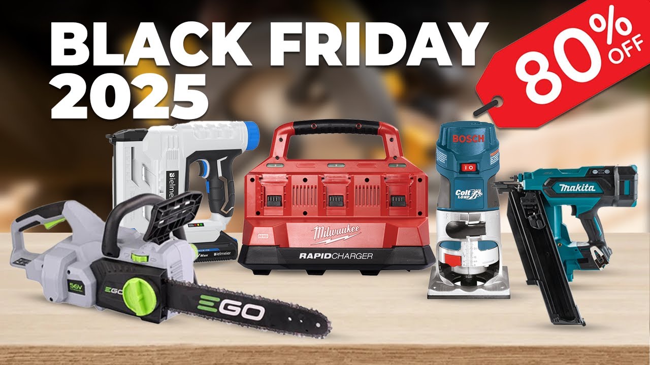 30 Early Black Friday Deals 2025 on Top Tool Brands! | Tool Deals at Amazon, ToolUp and Acmetool