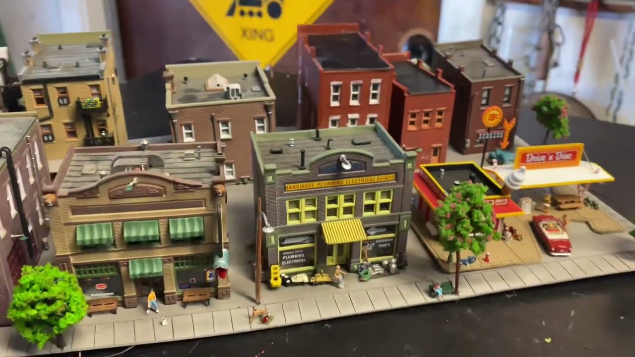 My Woodland Scenics Town Is Finally Finished-Woohoo!!!￼