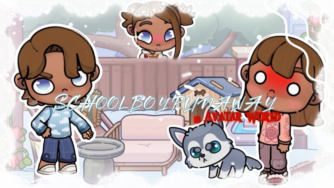 schoolboy runaway в Avatar World🎒||➜ побег от злых родителей через забор🧱📜||#avatarworld#schoolboy