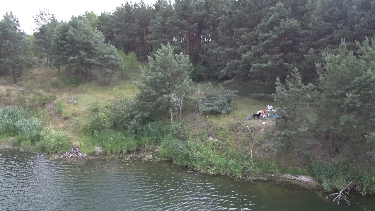 Lot nad Jeziorkami Brzóze Duże i Brzóze Małe