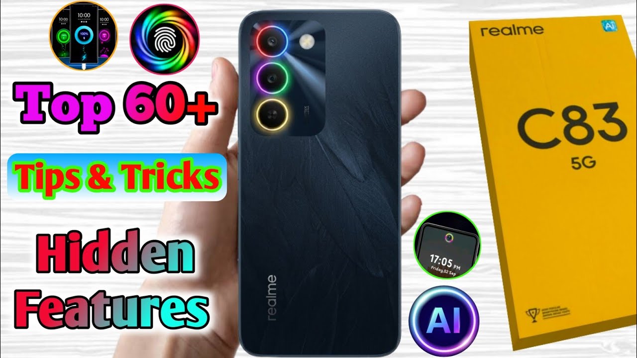 realme c83 hidden features, realme c83 tips and tricks
