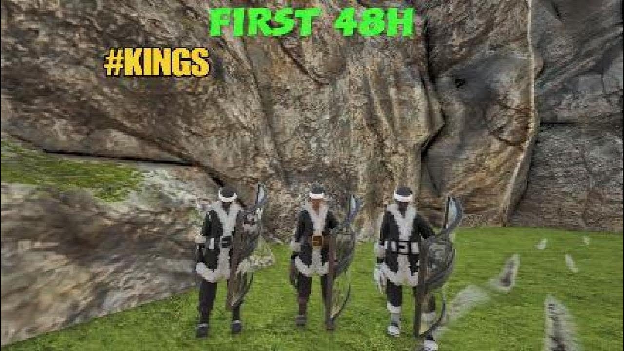 First 48h on #KINGS and some #Ruin clips | Ark Ps5