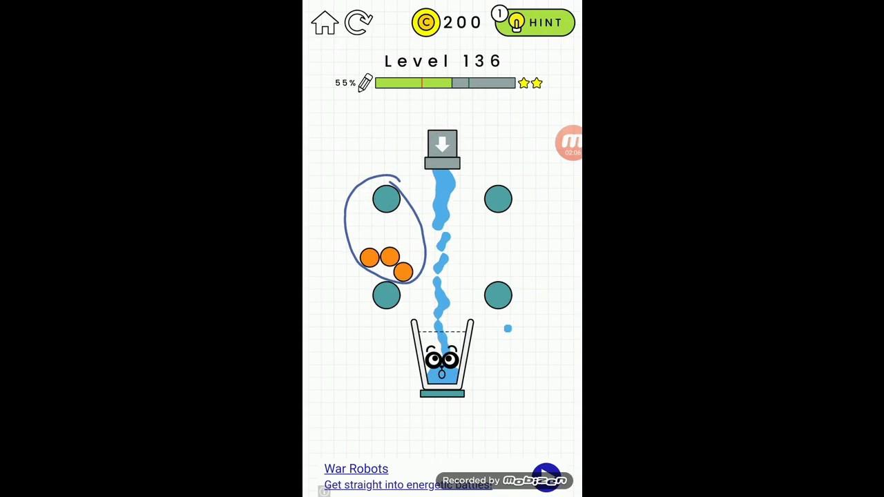 happy glass LEVEL 136