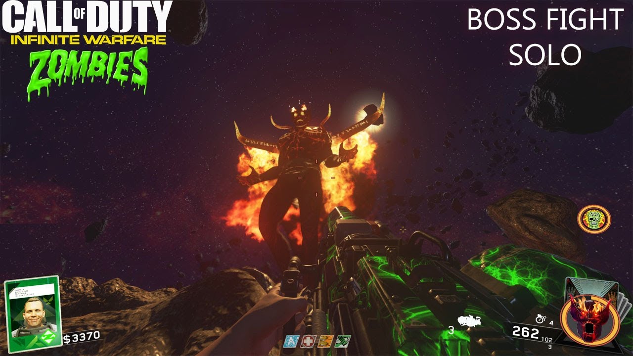 BOSS FIGHT MEFISTOFELES  EN SOLO | CALL OF DUTY INFINITE WARFARE ZOMBIES