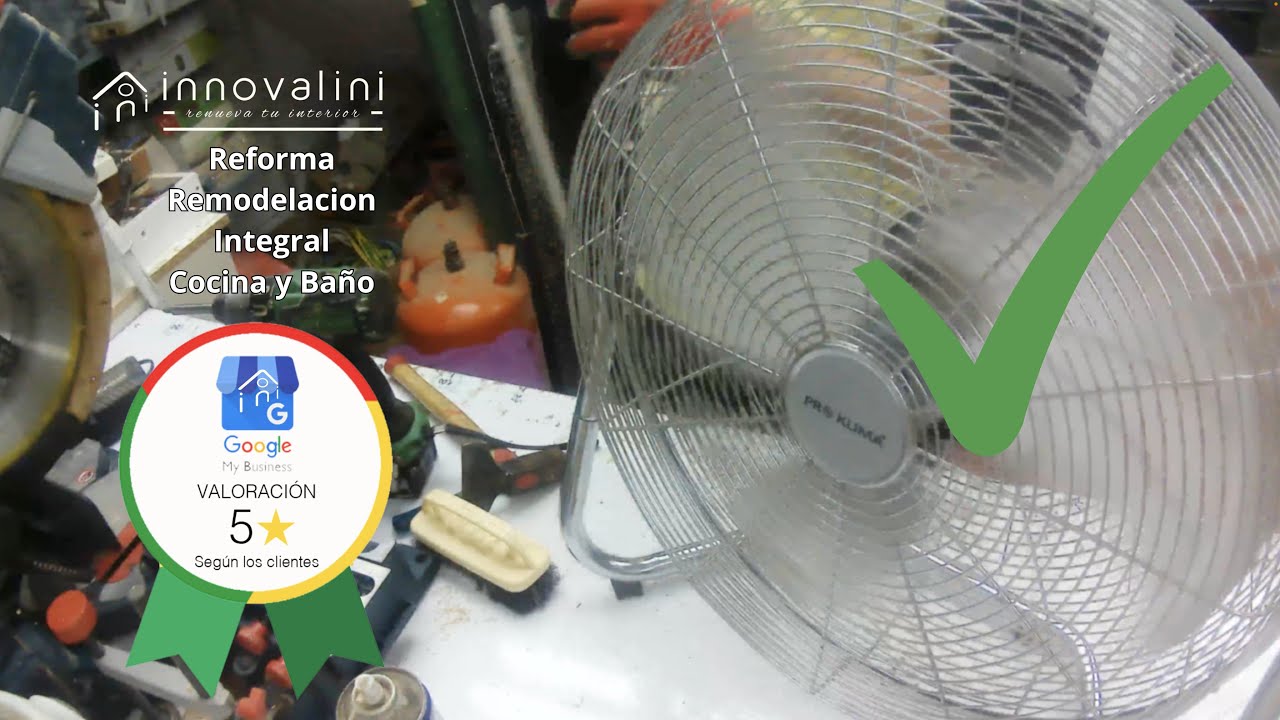 Como reparar un ventilador Francis innovalini com Reforma Remodelacion Integral cocina Ba&ntilde;o Les Cor