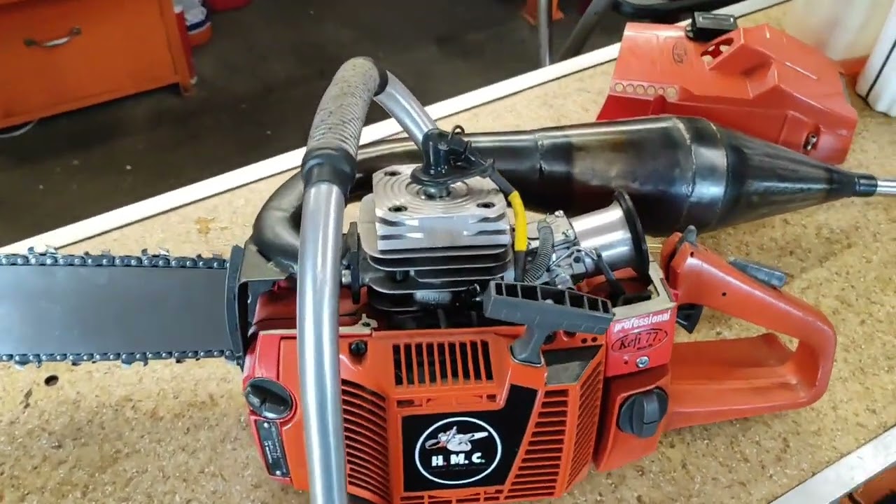 Husqvarna 61/268 race saw ! Qrva jó megy ..😀😆