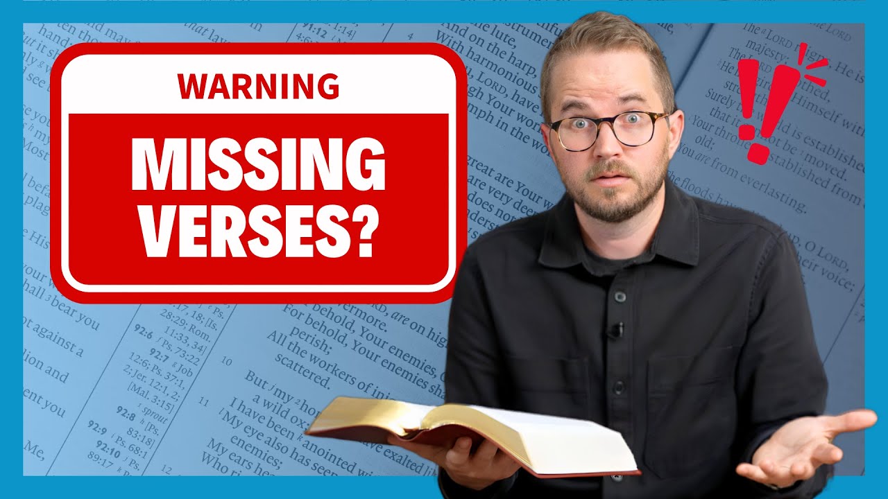 Отсутствуют стихи в NIV, ESV, NLT и других переводах?