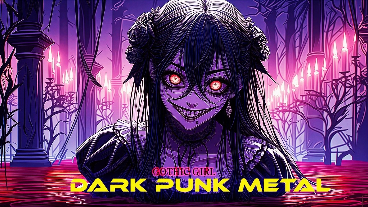 Gothic Girl / Dark Cyberpunk glitch Metal / The Evil Beneath