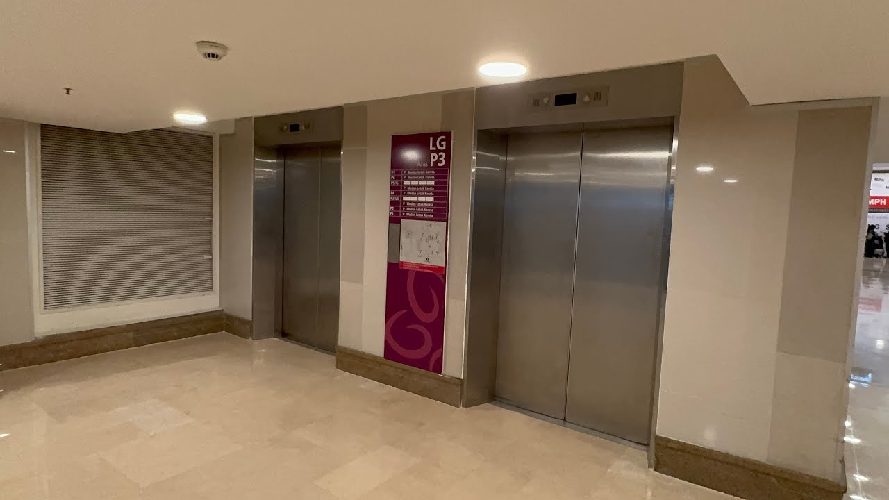 ( South Mall \ Parking ) 2 Schindler elevators @Alamanda Mall, Putrajaya, WP, Malaysia.