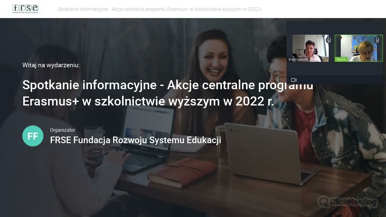 Akcje centralne dla szkolnictwa wyższego w konkursach wniosk&oacute;w programu Erasmus+ w 2022 roku