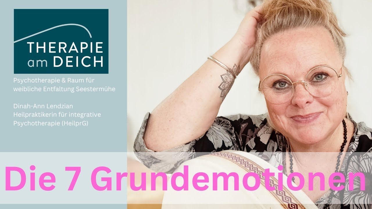 Die 7 Grundemotionen (nach Paul Ekman)