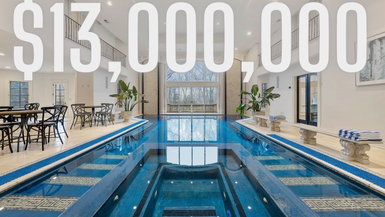 TOURING A MASSIVE FRENCH MANOR NEW JERSEY MEGA MANSION