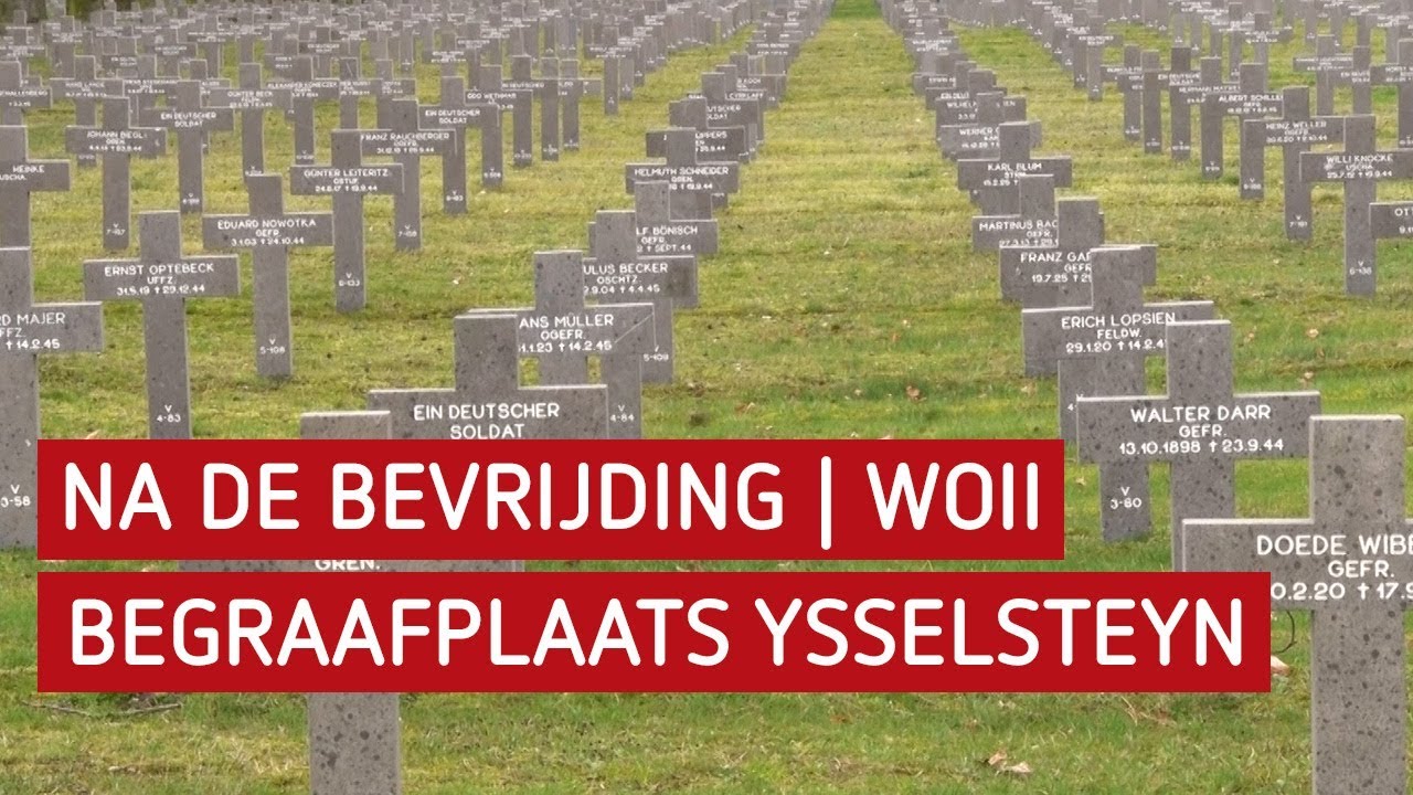 Na de bevrijding WO2 | Duitse oorlogsbegraafplaats Ysselsteyn
