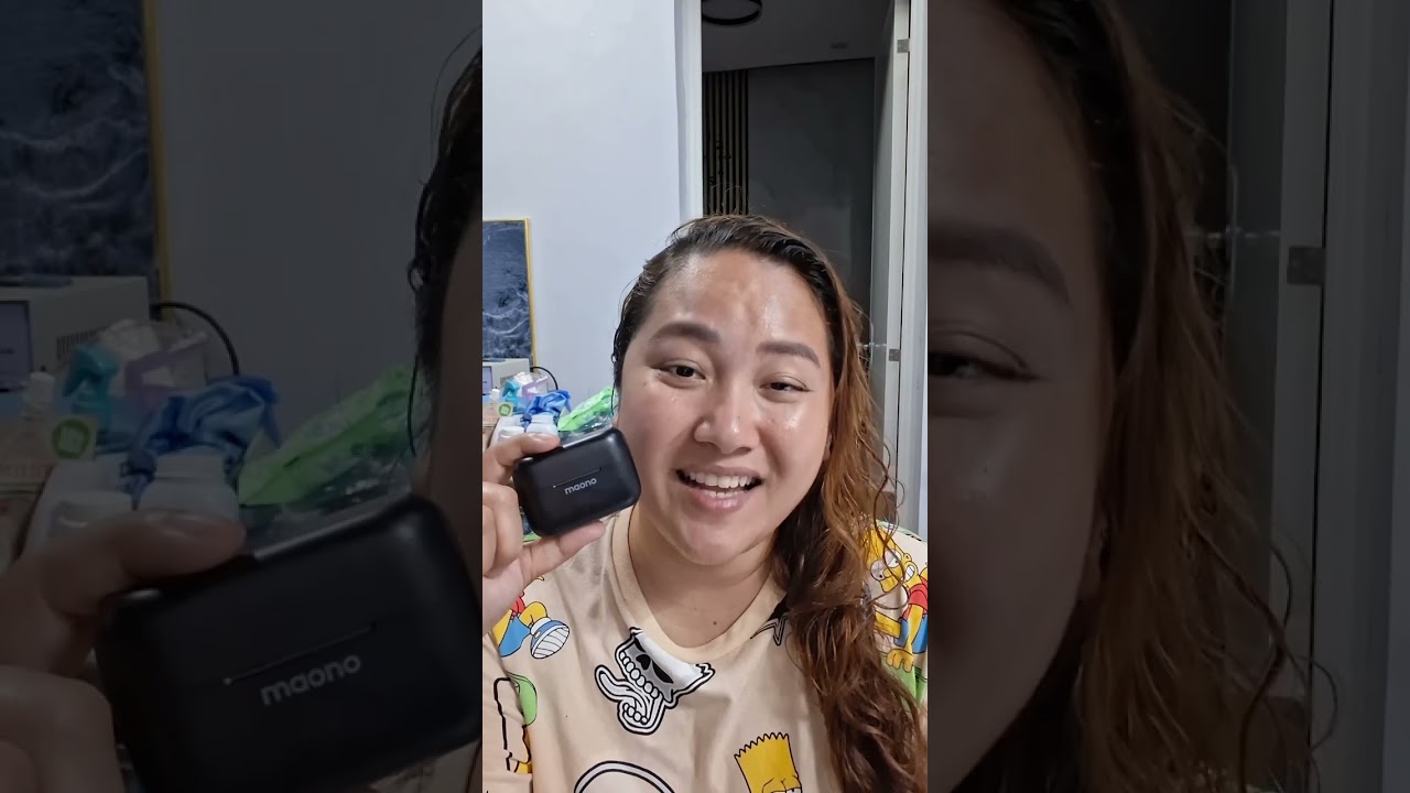Распаковка и тестирование мини-микрофона Maono T1 с зарядным устройством.