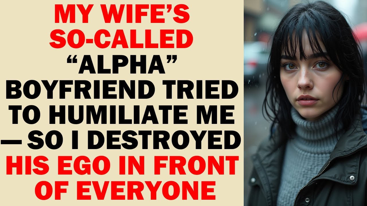 My wife’s boyfriend tried to embarrass me at dinner — so I exposed him and turned the tables
