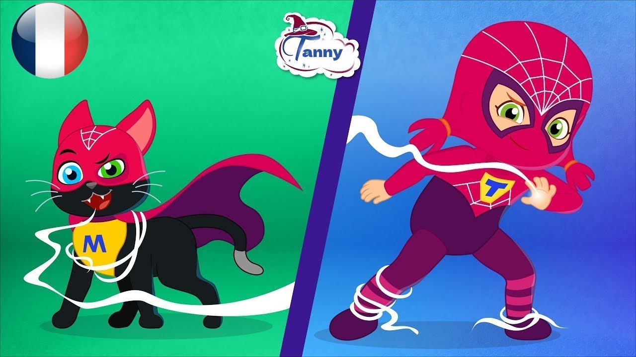 Super-héros en action ⚡ Tanny contre Misifu 🐱 La Petite Sorcière Tanny en Français