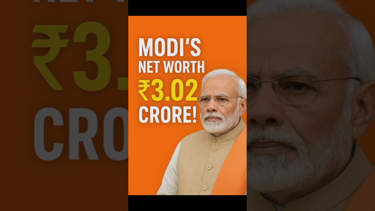 "Modi Ji Ki Net Worth Sunke Shock Lag Jayega! 😲💰"