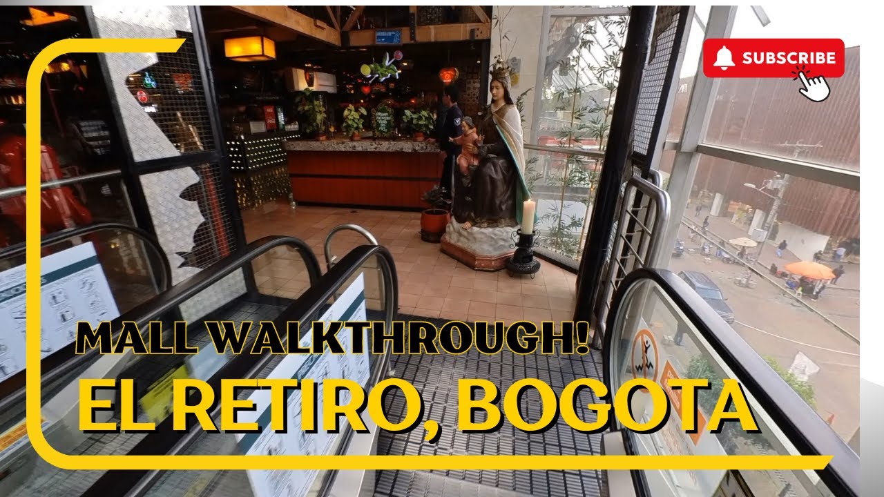 El Retiro Mall Walkthrough! Bogota, Colombia!