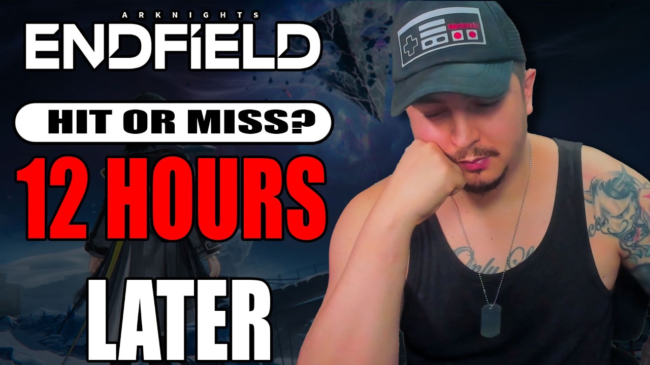 THIS GAME IS AMAZING - 12 HOURS LATER - ARKNIGHTS ENDFIELD REVIEW!!