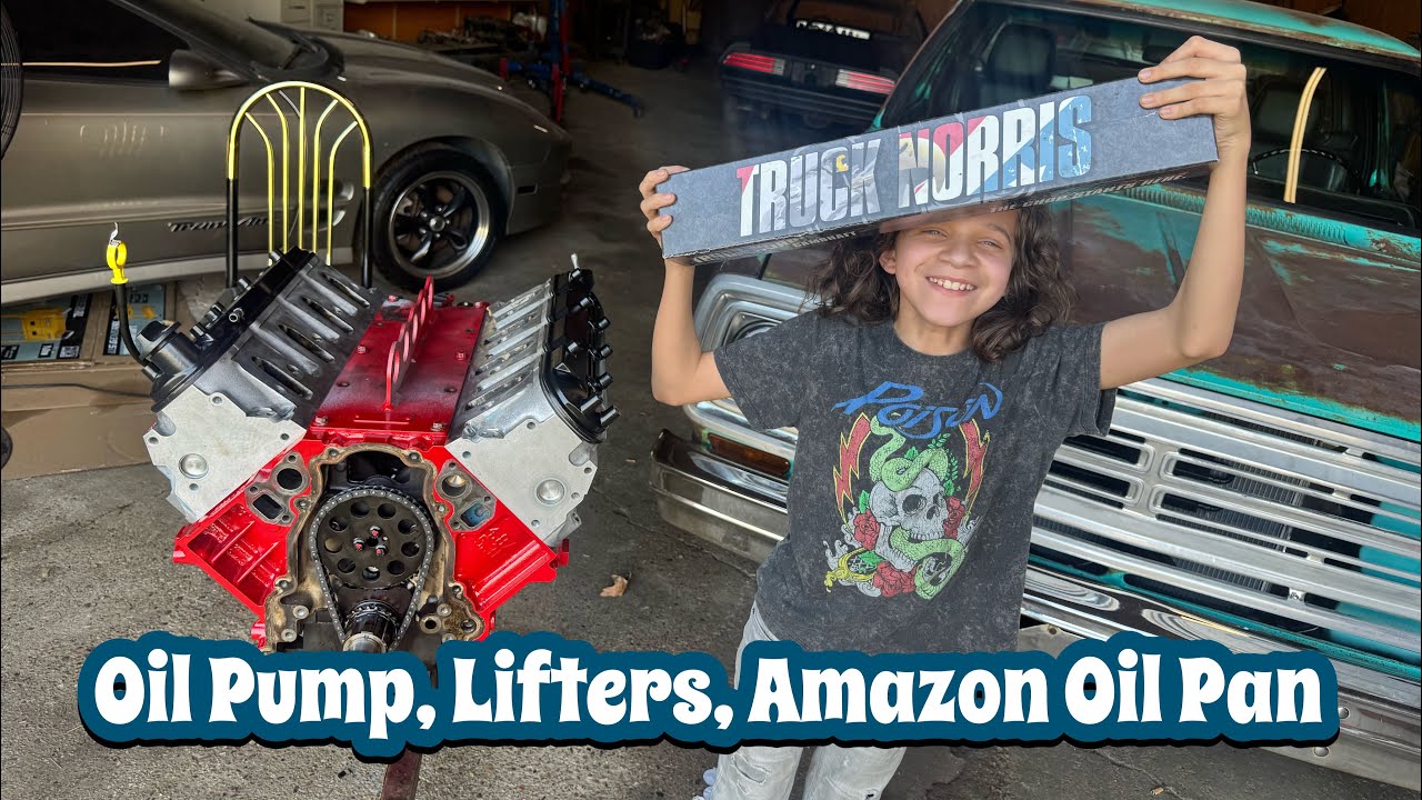 Завершаем сборку LS, ОБЗОР МАСЛЯНОГО ПОДДОНА LS AMAZON!!!