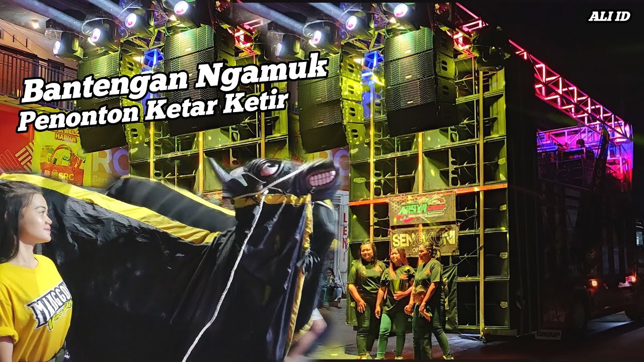 Srudak Sruduk Horeg 😈 Full Pawai Ratusan Bantengan Sukopuro Jabung