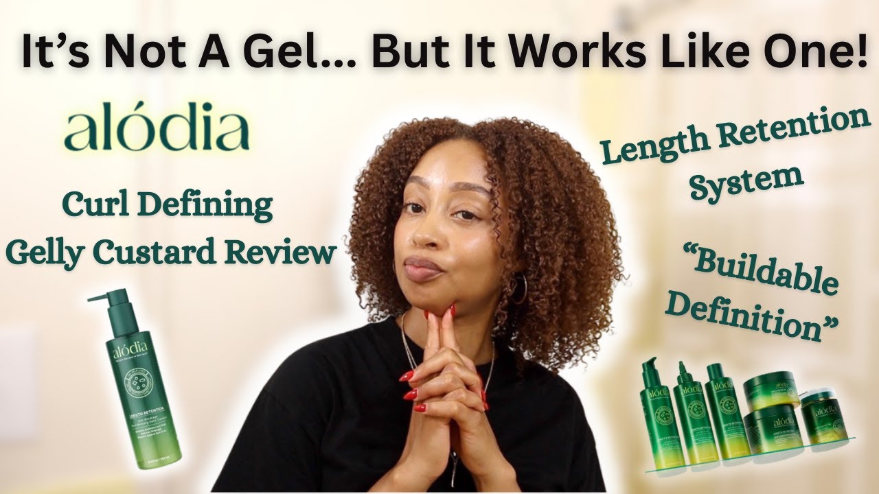 Alodia Length Retention Curl Defining Gelly Custard | Product Review