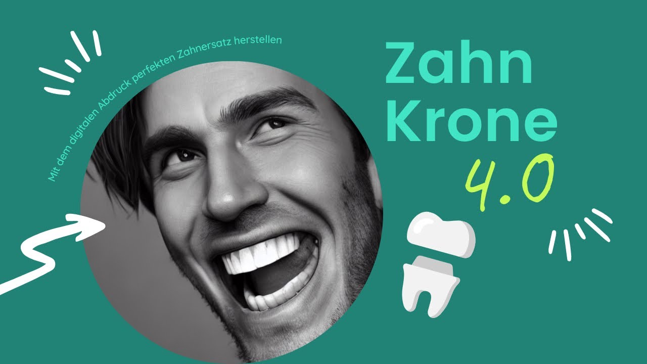 Zahn-Krone 4.0 mit dem digitalen Abdruck | Zahnarzt Dr. Maximilian Fuhrmann
