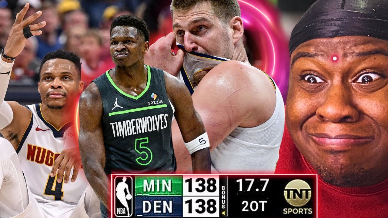 JOKIC DROPPED 61! NUGGETS VS TIMBERWOLVES *REACTION* WESTBROOK RUINED THE GAME!!!!