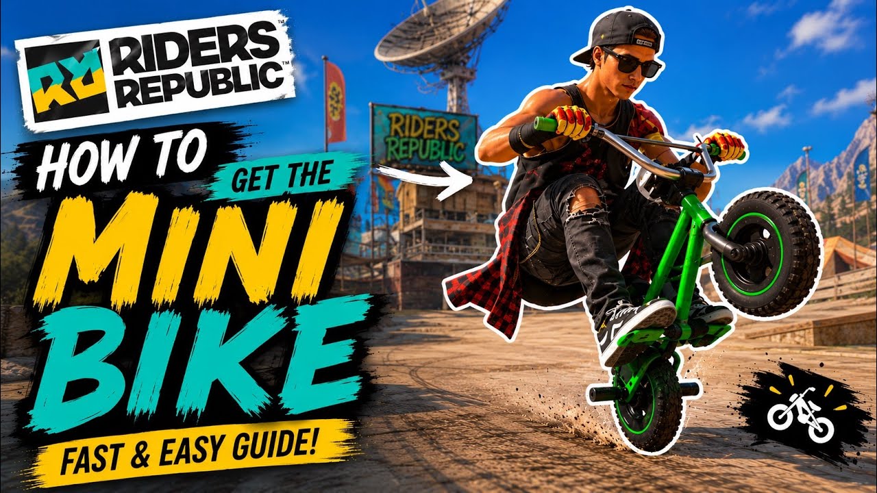 Riders Republic КАК ПОЛУЧИТЬ МИНИ-ВЕЛОСИПЕД BMX