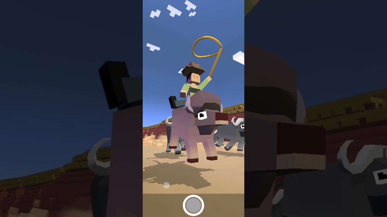 Domando animales (Rodeo stampede)