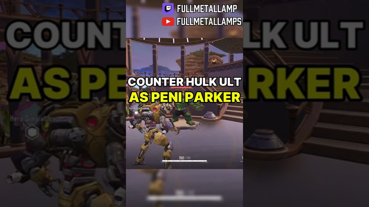 How to COUNTER Hulk Ultimate as PENI PARKER | Marvel Rivals