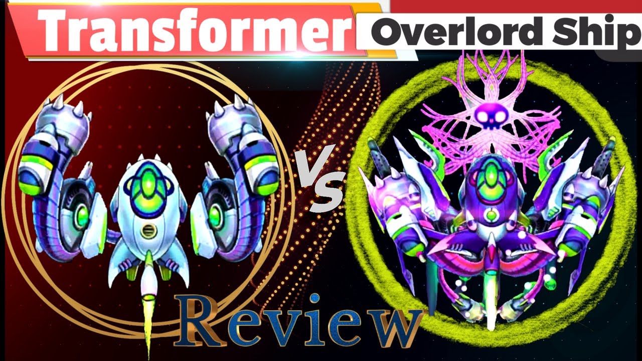space shooter Overlord Ship Vs Boss 50 To 52 Hard Fight And Ship Power Review By Spiderlord Official