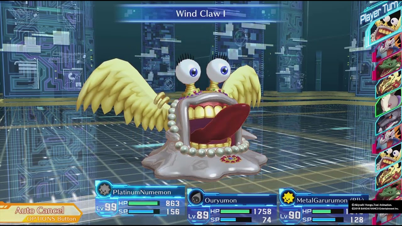 Digimon Story: Cyber Sleuth - Hacker's Memory Vs Wingdramon Groundramon Boss fight