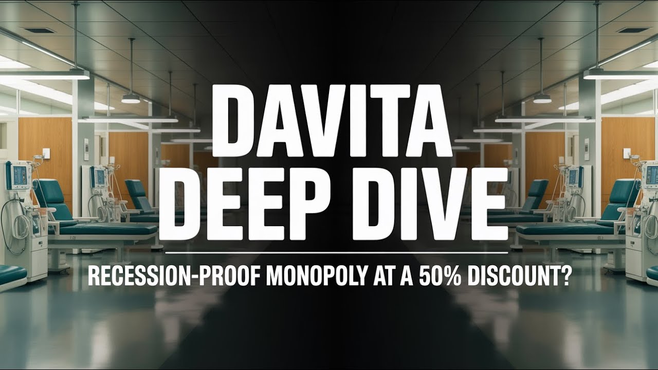 Głęboka analiza: Dlaczego Davita jest odpornym na recesję monopolistą, oferującym 50% zniżki? (DVA)