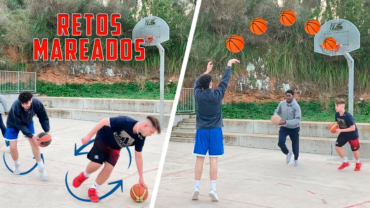 NUNCA ME HABIA MAREADO TANTO... RETO DE BALONCESTO vs MIS AMIGOS!   *Baloncesto real*