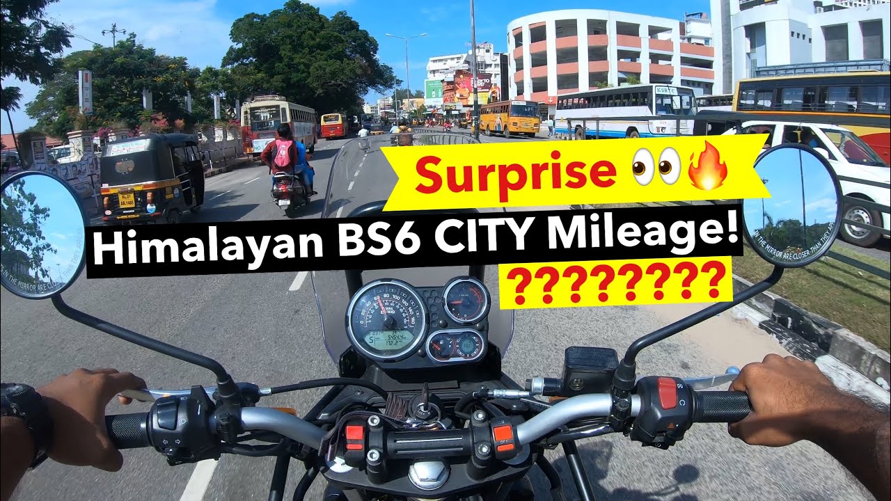 Himalayan BS6 CITY mileage 🔥🤙🏻 You won&rsquo;t believe 🤙🏻!