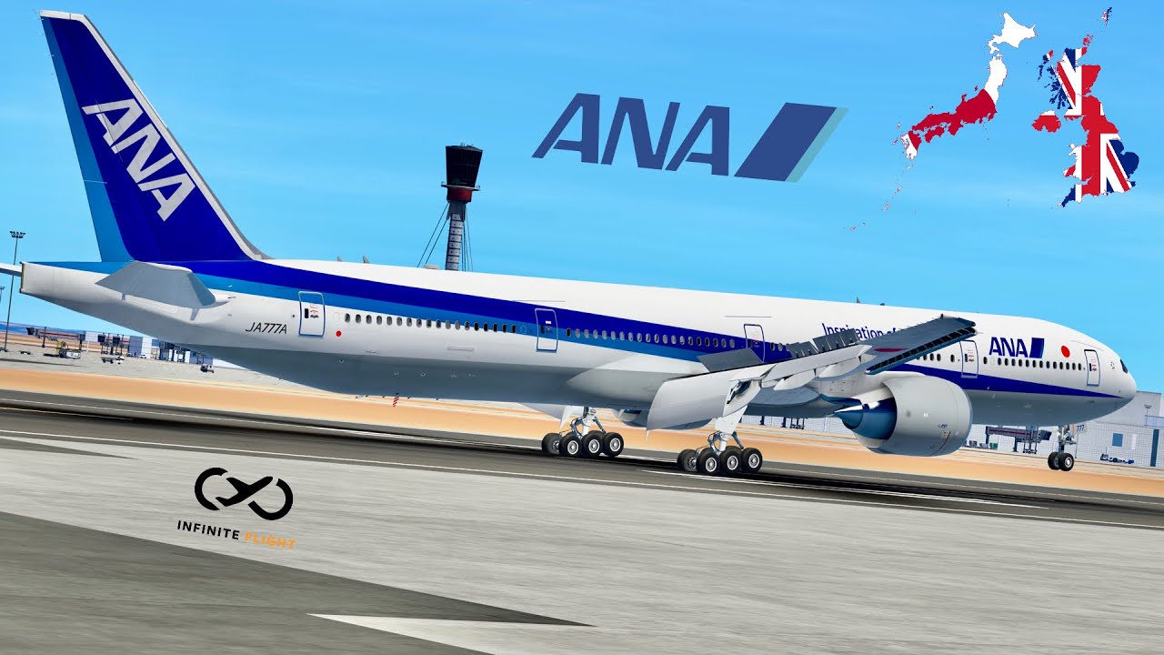 Infinite Flight: Tokyo (HND) to London (LHR) | ANA | Boeing 777-300ER