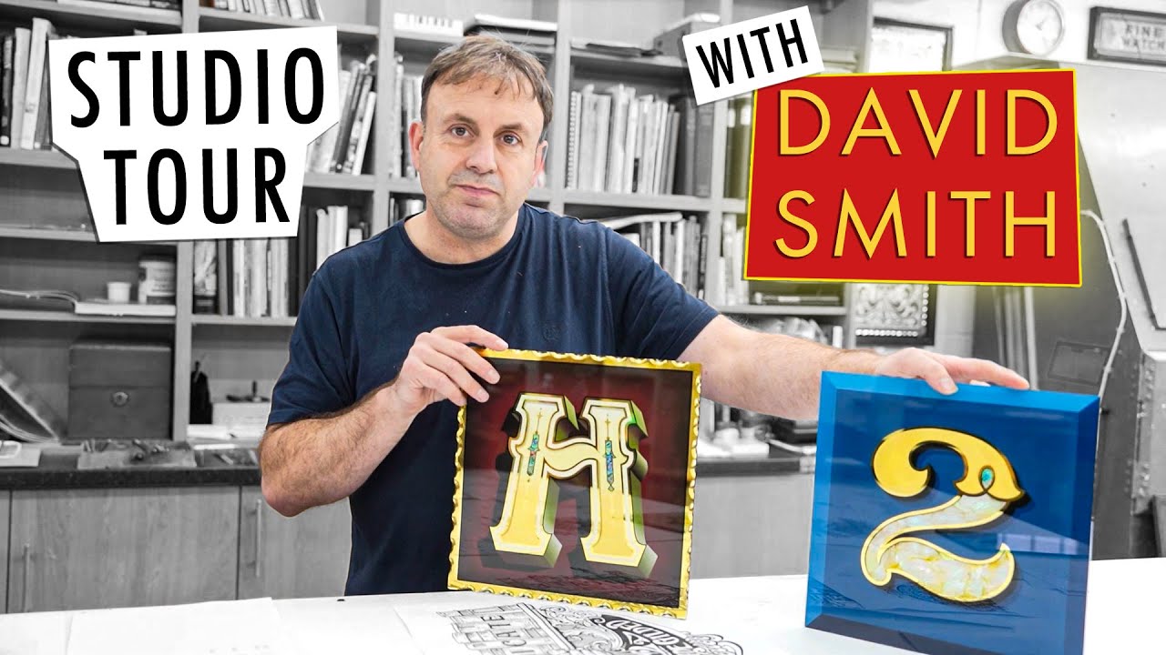 Glass Gilding with David Smith!