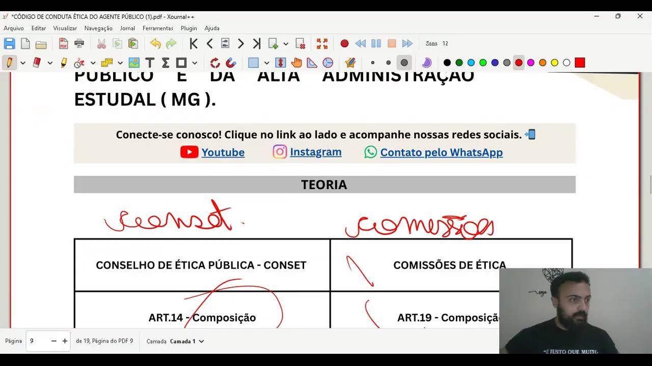 Aula 01 -  Código de conduta Ética  46.644  #técnicoassistente#pcmg