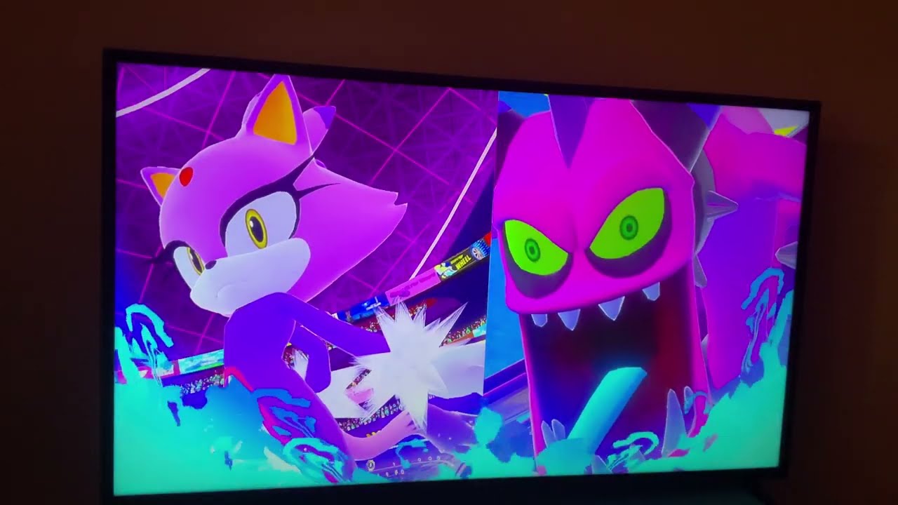 Sonic Racing Crossworlds (Switch) Grand Prix Donpa Cup With Blaze