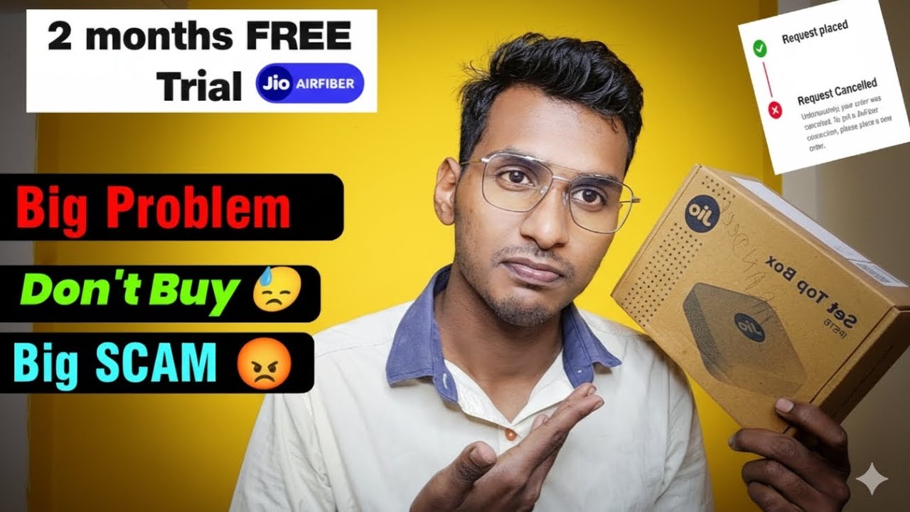 Jio AirFiber🛜 2 Months FREE Offer - SCAM 😡 & Big Problem | Don't Buy 😓 MUST Know Before Buying!